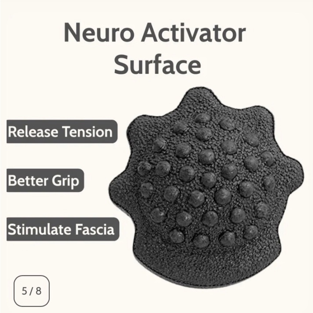 ROLLGA 3-in-1 Activator Deep Tissue Massage Ball (Black) - Picture 3 of 8